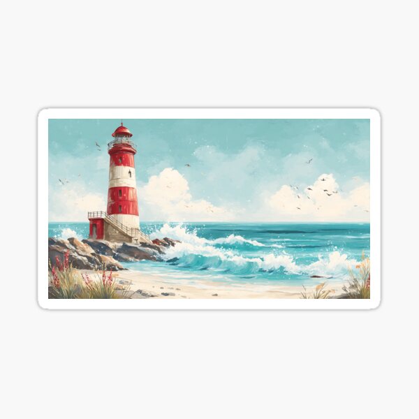 Item preview, Scenic Lighthouse designed and sold by Boddicca.