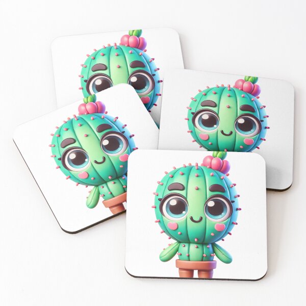 Item preview, Adorable Cactus Girl in Blooming designed and sold by Sillytoe.