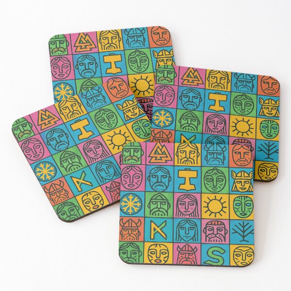 Item preview, Modern Scandinavian pattern #3 designed and sold by BoBiloArt.