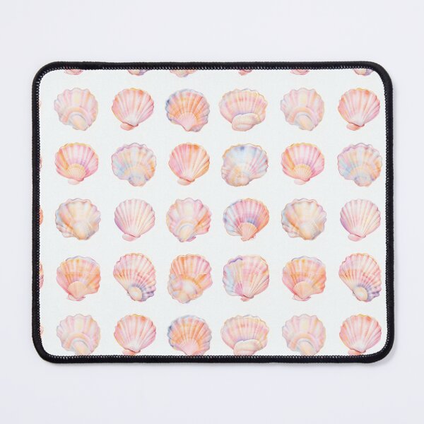 Item preview, Pastel Coastal Seashell Watercolor Patter designed and sold by lea-lani.