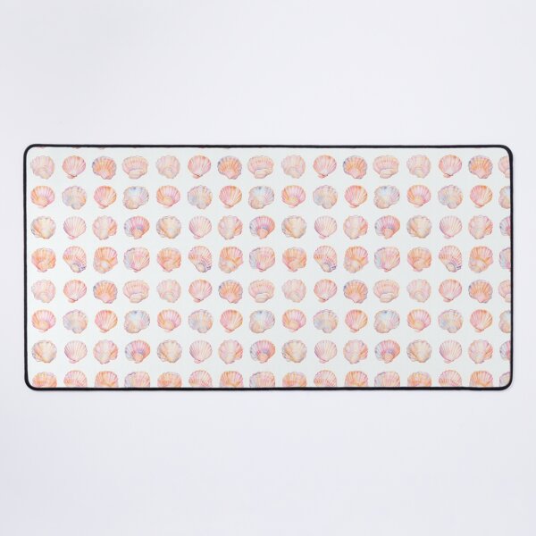 Item preview, Pastel Coastal Seashell Watercolor Patter designed and sold by lea-lani.