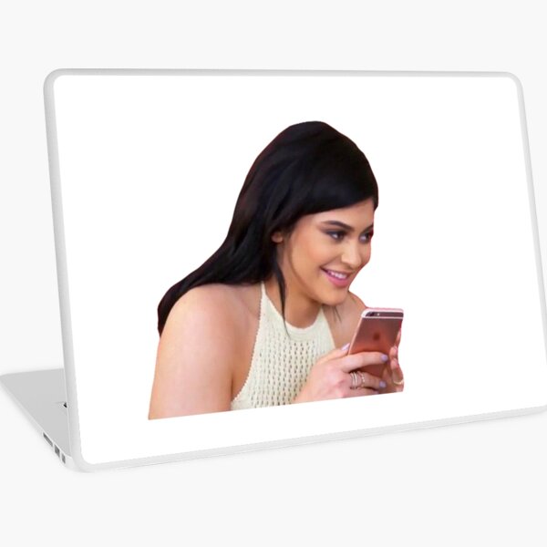 Aperçu de l'œuvre Kylie Jenner avec un mème sur son téléphone créée et vendue par isadroz.