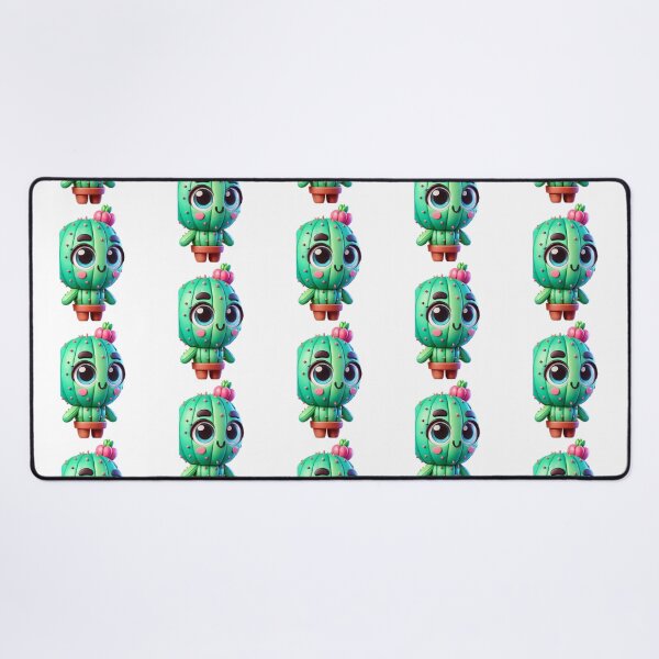 Item preview, Adorable Cactus Girl with Charm designed and sold by Sillytoe.
