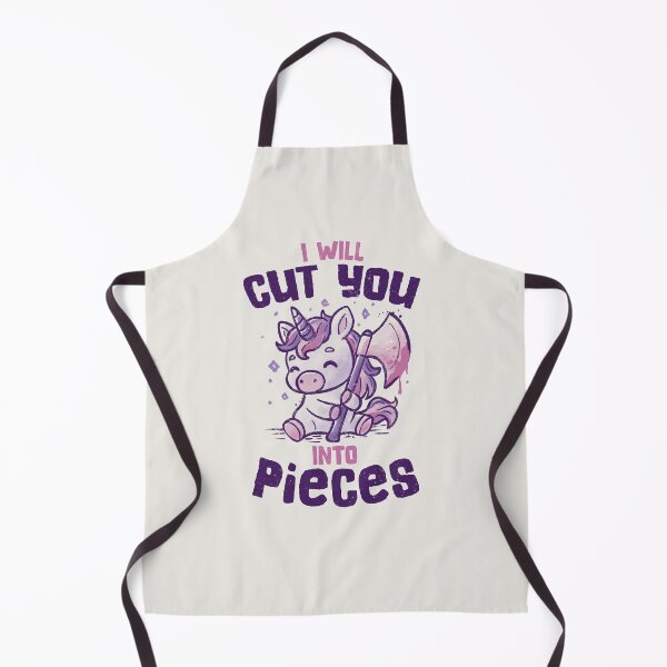 Item preview, I Will Cut You Into Pieces Cute Unicorn designed and sold by koalateess.