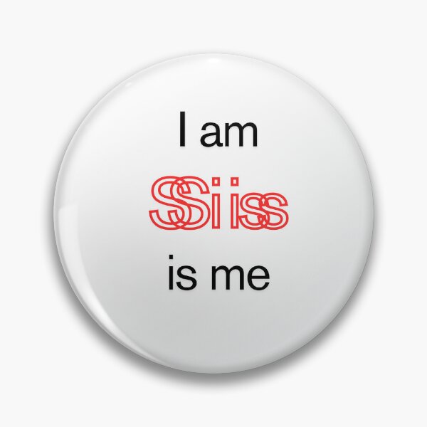 Item preview, Red I am sis, sis is me designed and sold by gemna117.