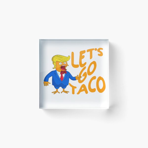 Item preview, Let's Go Taco Funny design designed and sold by Winther-Art.