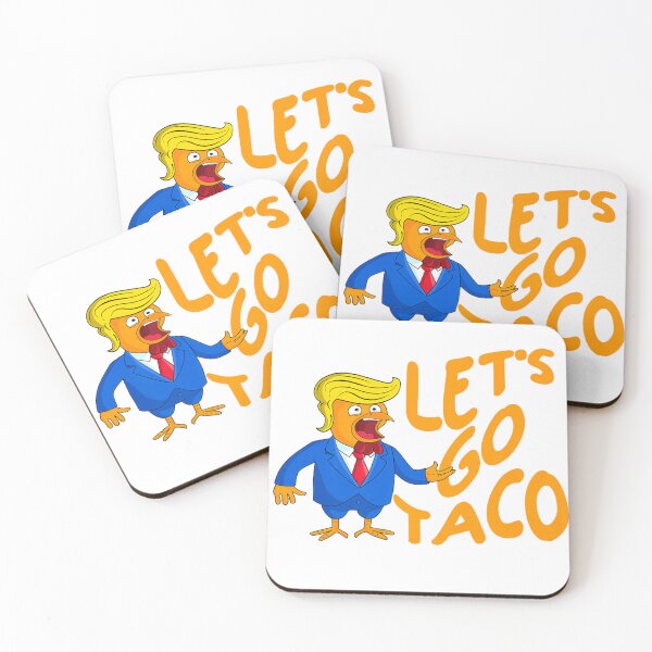 Item preview, Let's Go Taco Funny design designed and sold by Winther-Art.