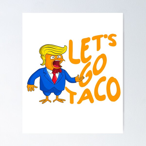Item preview, Let's Go Taco Funny design designed and sold by Winther-Art.