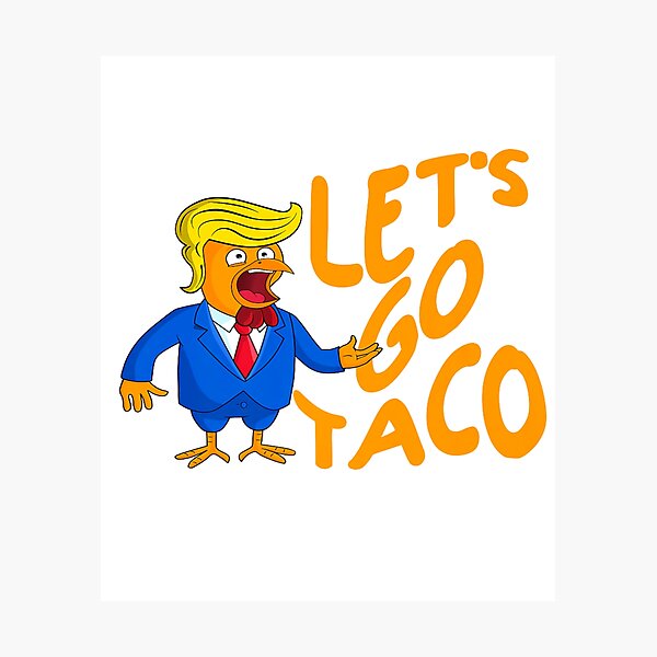 Item preview, Let's Go Taco Funny design designed and sold by Winther-Art.