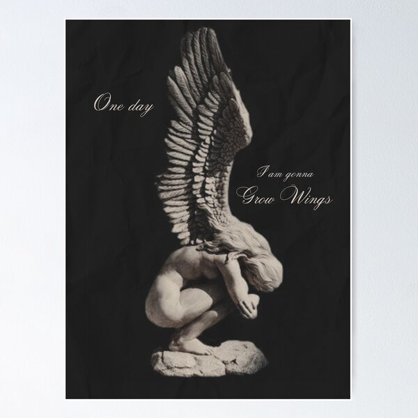 Item preview, One day I am gonna Grow Wings  designed and sold by spiralcassetee.