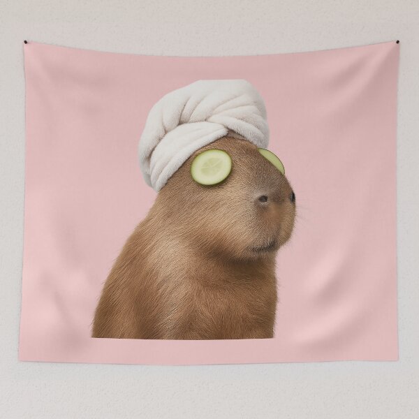 Artikelvorschau, Capybara-Spa-Tag entworfen und verkauft von Capybarastore_77.