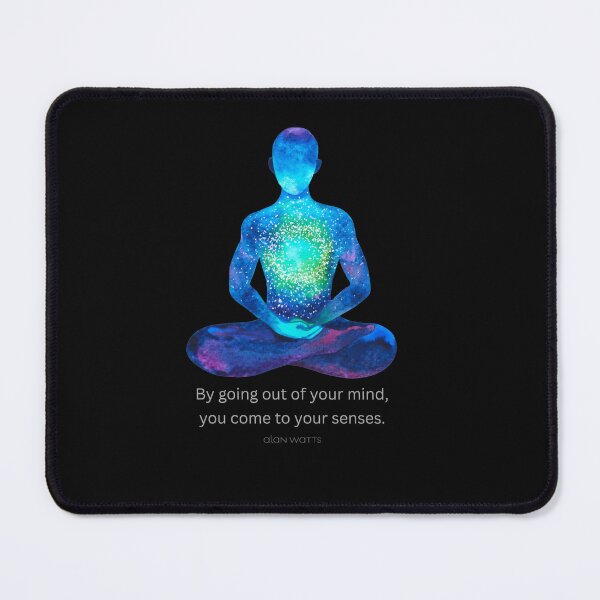 Item preview, Meditation Alan Watts quote designed and sold by XDivineTees.