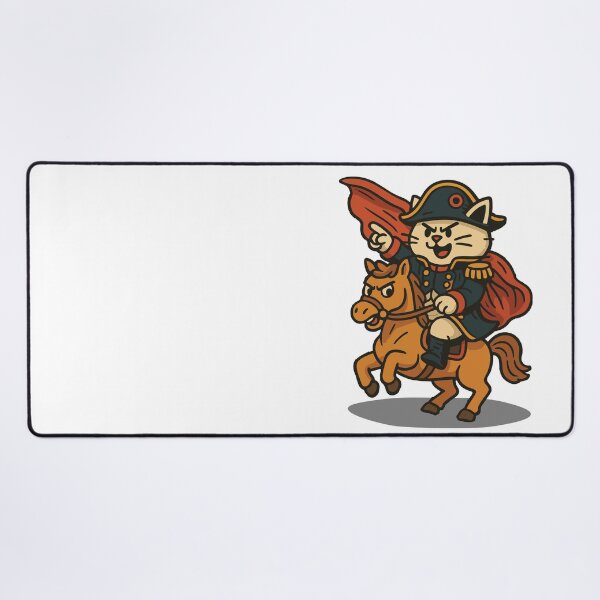 Item preview, Napoleon Cat Rider - Epic Historical Meme Illustration designed and sold by PierrelyHO.