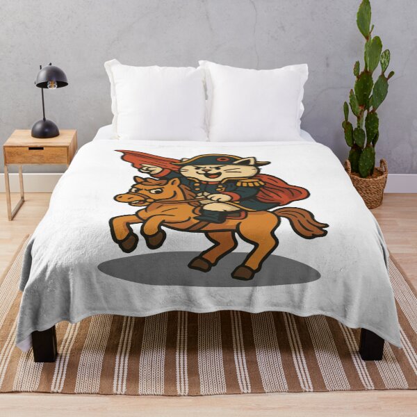 Item preview, Napoleon Cat Rider - Epic Historical Meme Illustration designed and sold by PierrelyHO.