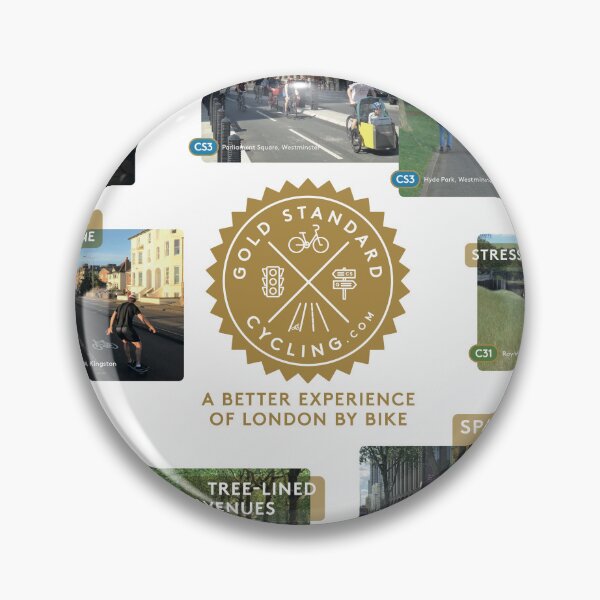 Item preview, London - a better experience by bike designed and sold by Gold Standard Cycling.