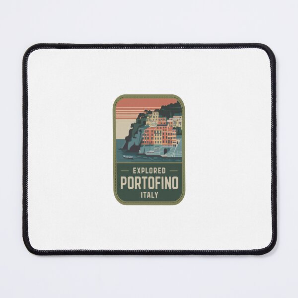 Item preview, Portofino Italy Adventure Patch Travel Badge designed and sold by stickercuffs.