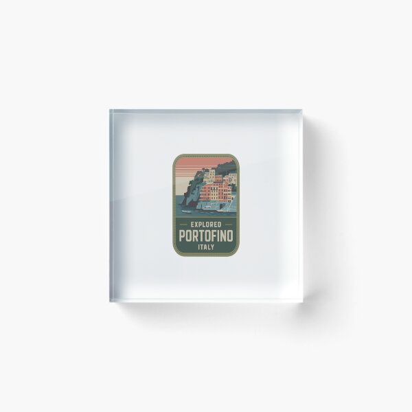 Item preview, Portofino Italy Adventure Patch Travel Badge designed and sold by stickercuffs.