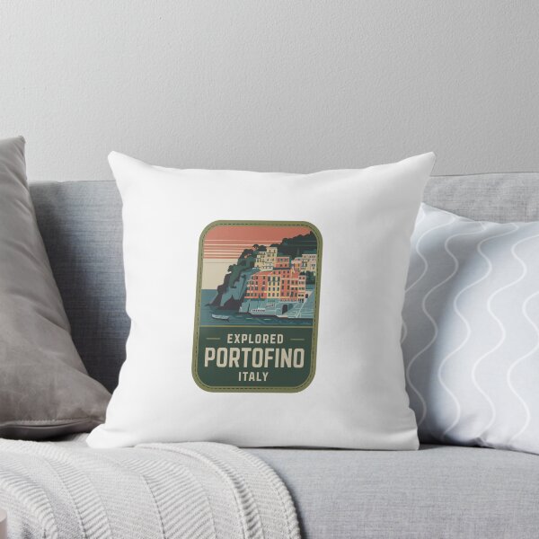 Item preview, Portofino Italy Adventure Patch Travel Badge designed and sold by stickercuffs.
