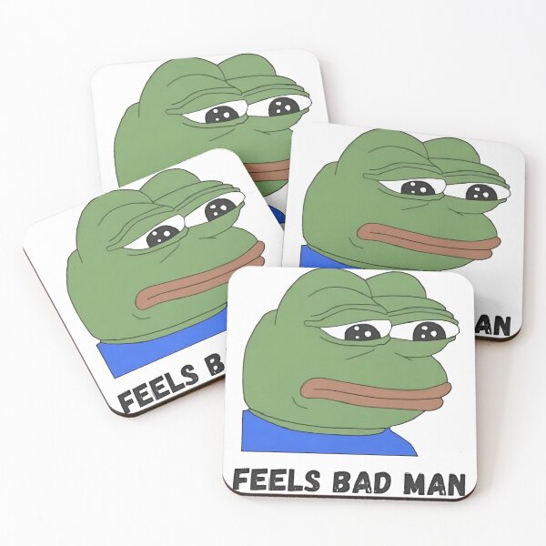 Item preview, Feels Bad Man Meme designed and sold by Kuttenblakenku.