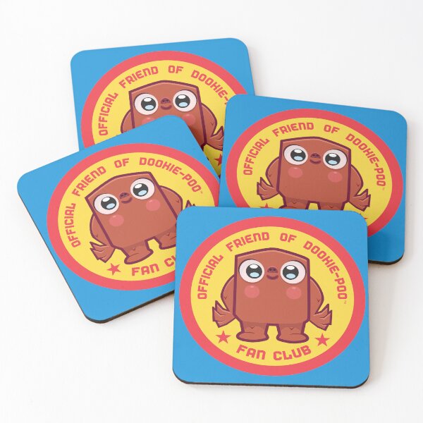 Item preview, Official Friend of Dookie-Poo Badge Option 2 designed and sold by Not Normal Studios.
