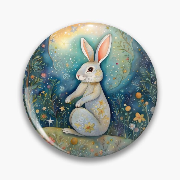 Item preview, Bunny in the Woods designed and sold by SlothicornSArt.