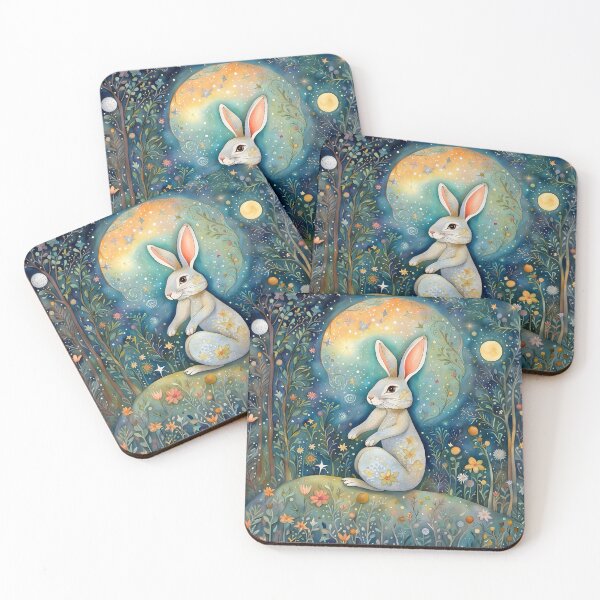 Item preview, Bunny in the Woods designed and sold by SlothicornSArt.