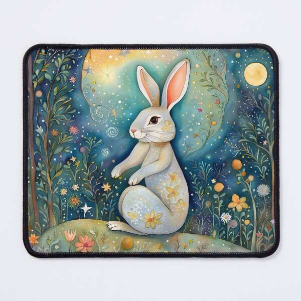 Item preview, Bunny in the Woods designed and sold by SlothicornSArt.