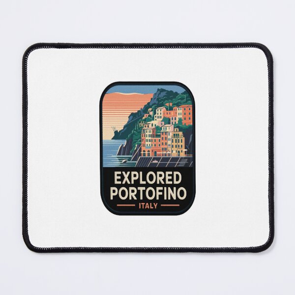 Item preview, Portofino Italy Adventure Patch Travel Badge designed and sold by stickercuffs.