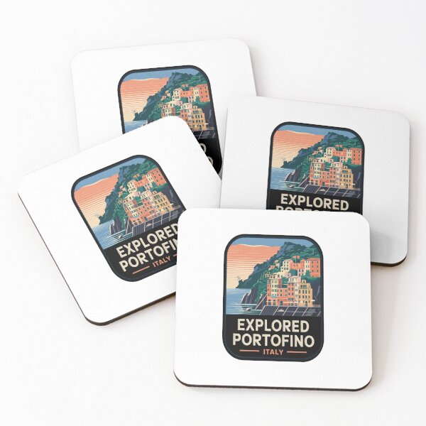 Item preview, Portofino Italy Adventure Patch Travel Badge designed and sold by stickercuffs.