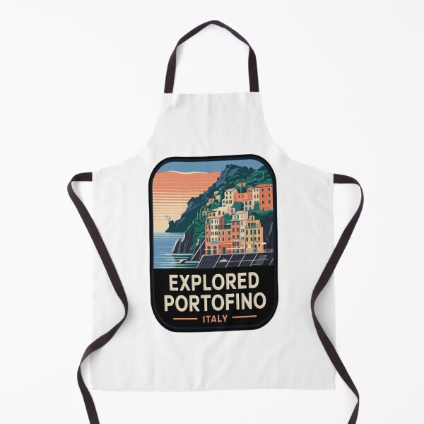 Item preview, Portofino Italy Adventure Patch Travel Badge designed and sold by stickercuffs.
