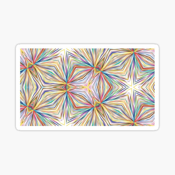 Item preview, abstract prismatic art seamless colorful repeat pattern designed and sold by Abrahamjrnd.