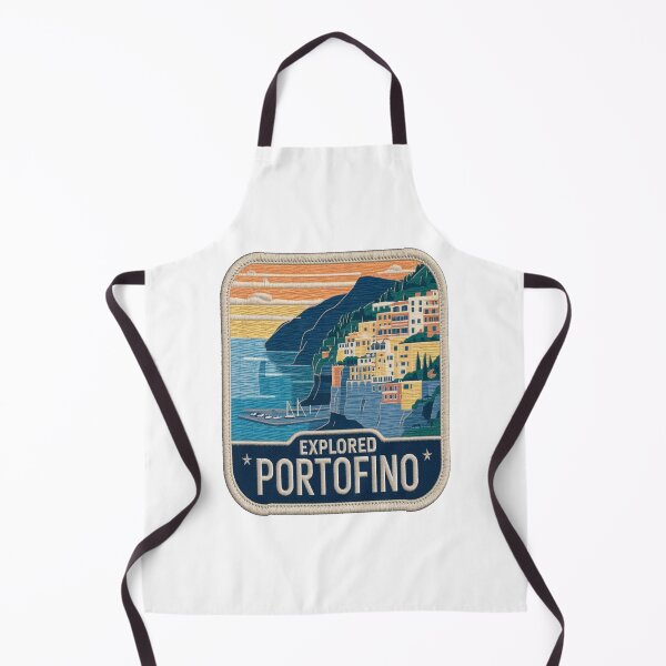 Item preview, Portofino Italy Adventure Patch Travel Badge designed and sold by stickercuffs.