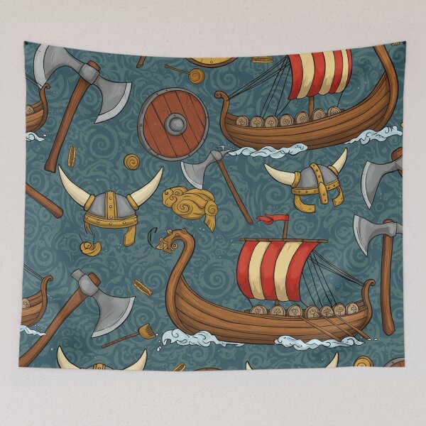 Item preview, Viking Voyage Pattern designed and sold by MySignatureItems.