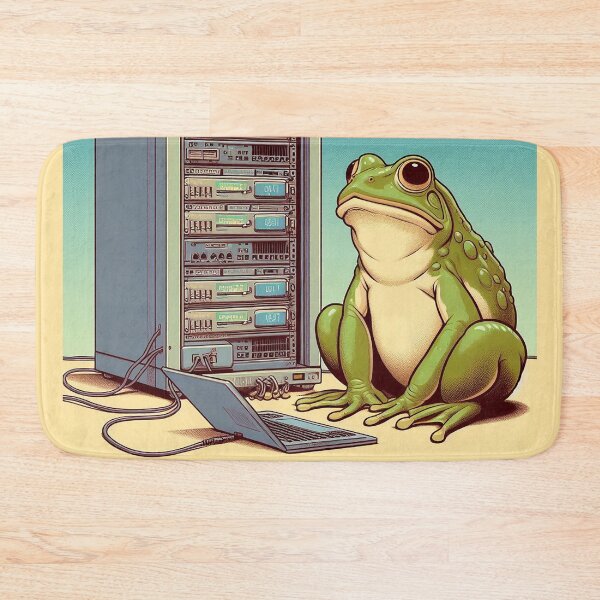 Item preview, Frog Admin Has Given Up designed and sold by nikkolaus.