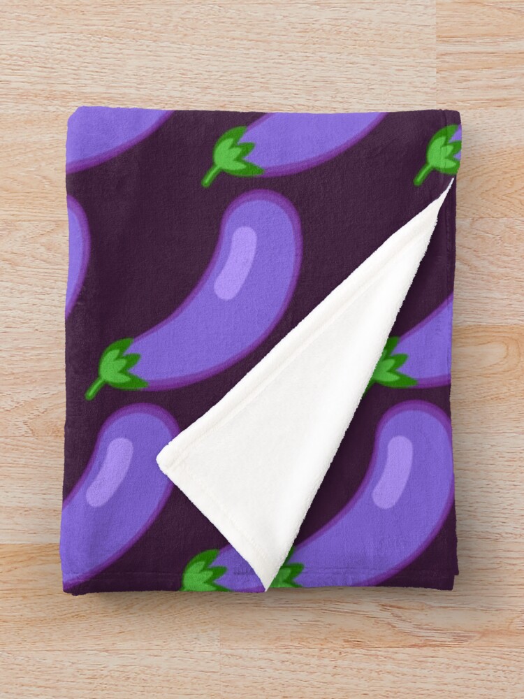 Eggplant best sale throw blanket