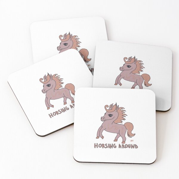 Item preview, Horsing Around with Mini Horse designed and sold by VIZ ART STUDIO.