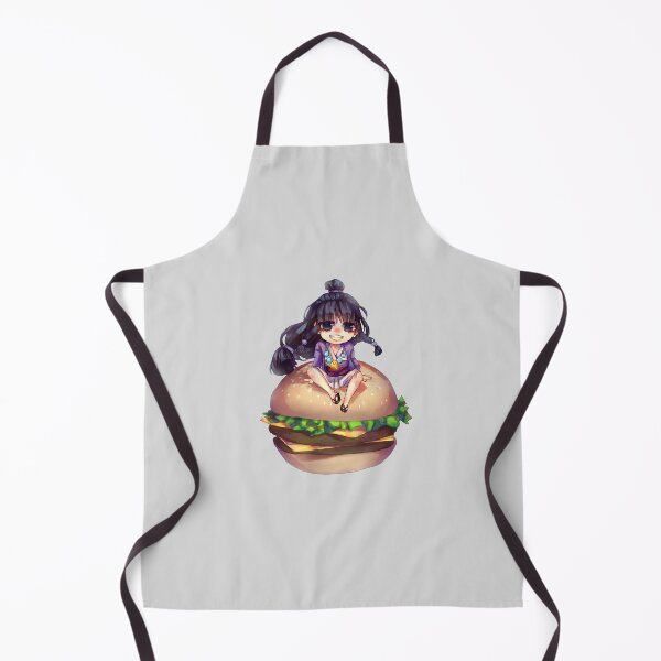 Item preview, maya fey on a giant burger from ace attorney designed and sold by mariam246810.