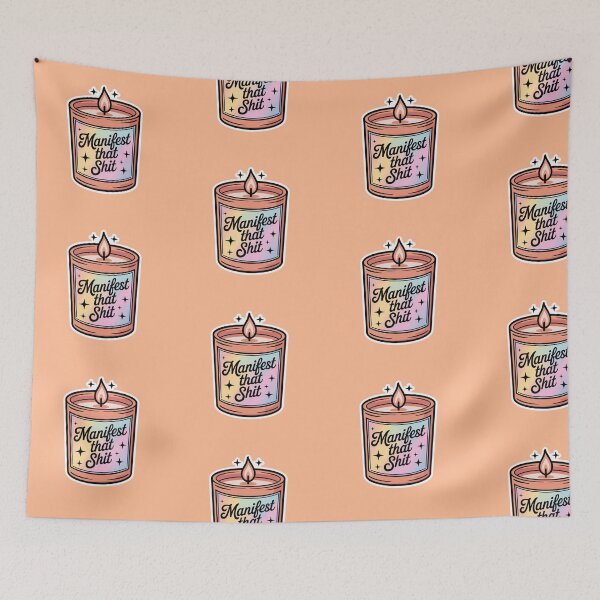 Item preview, Manifest that shit candle | Eva Kiseleva designed and sold by Eva Kiseleva.