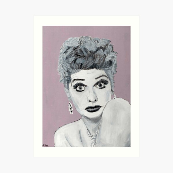Download I Love Lucy Art Prints Redbubble