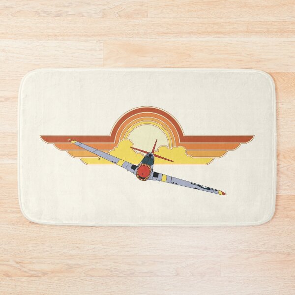Item preview, P-51 Mustang Flying at Sunset Aviation Design designed and sold by skye-studio.