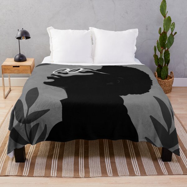 Item preview, Silhouette Illustration of a Black Lady designed and sold by itsdexterart.