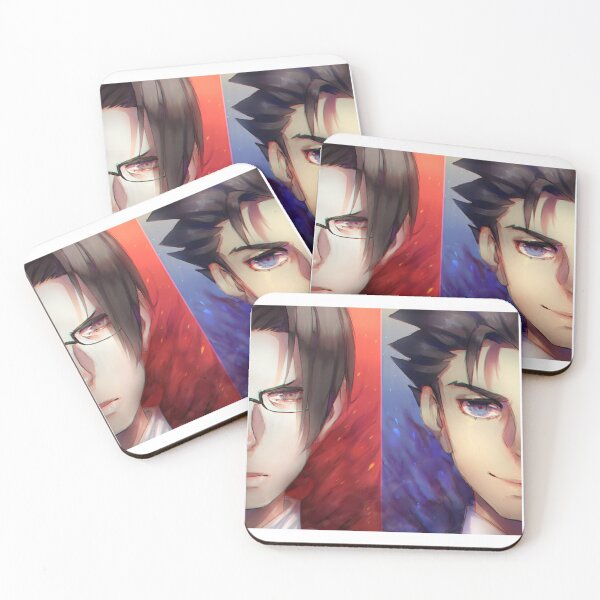 Item preview,  phoenix and miles from ace attorney  designed and sold by mariam246810.