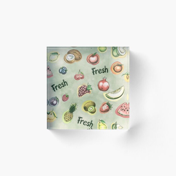 Aperçu de l'œuvre Fête des fruits frais créée et vendue par OrangeCatTee.