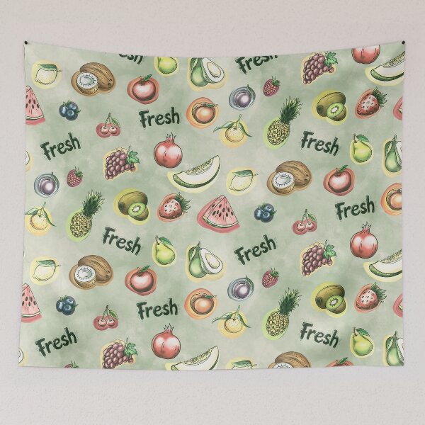 Item preview, Fresh Fruit Fiesta designed and sold by OrangeCatTee.