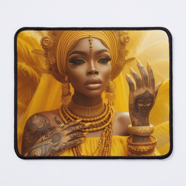 Item preview, Oshun, the Golden Goddess | Yoruba Spiritual Art designed and sold by Oshuire5.