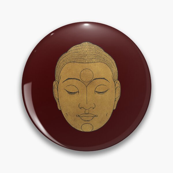 Item preview, Buddha image in gold designed and sold by Share A Brain Wave.