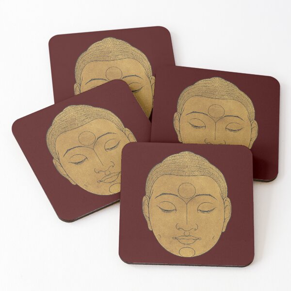 Item preview, Buddha image in gold designed and sold by Share A Brain Wave.