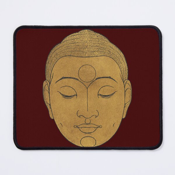 Item preview, Buddha image in gold designed and sold by Share A Brain Wave.