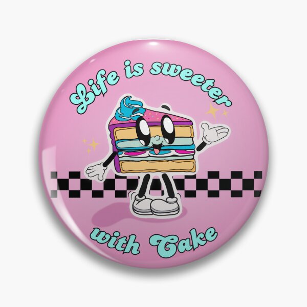 Item preview, Retro cartoon cake sweet designed and sold by Morningroseshop.