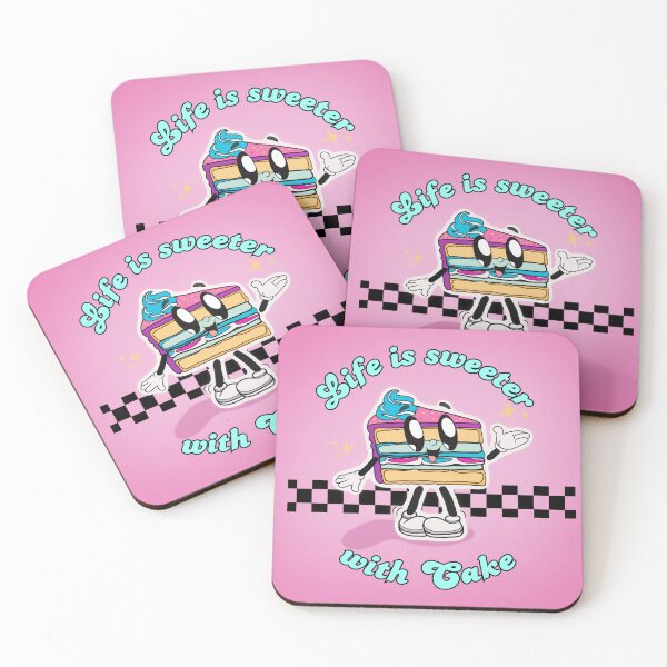 Item preview, Retro cartoon cake sweet designed and sold by Morningroseshop.